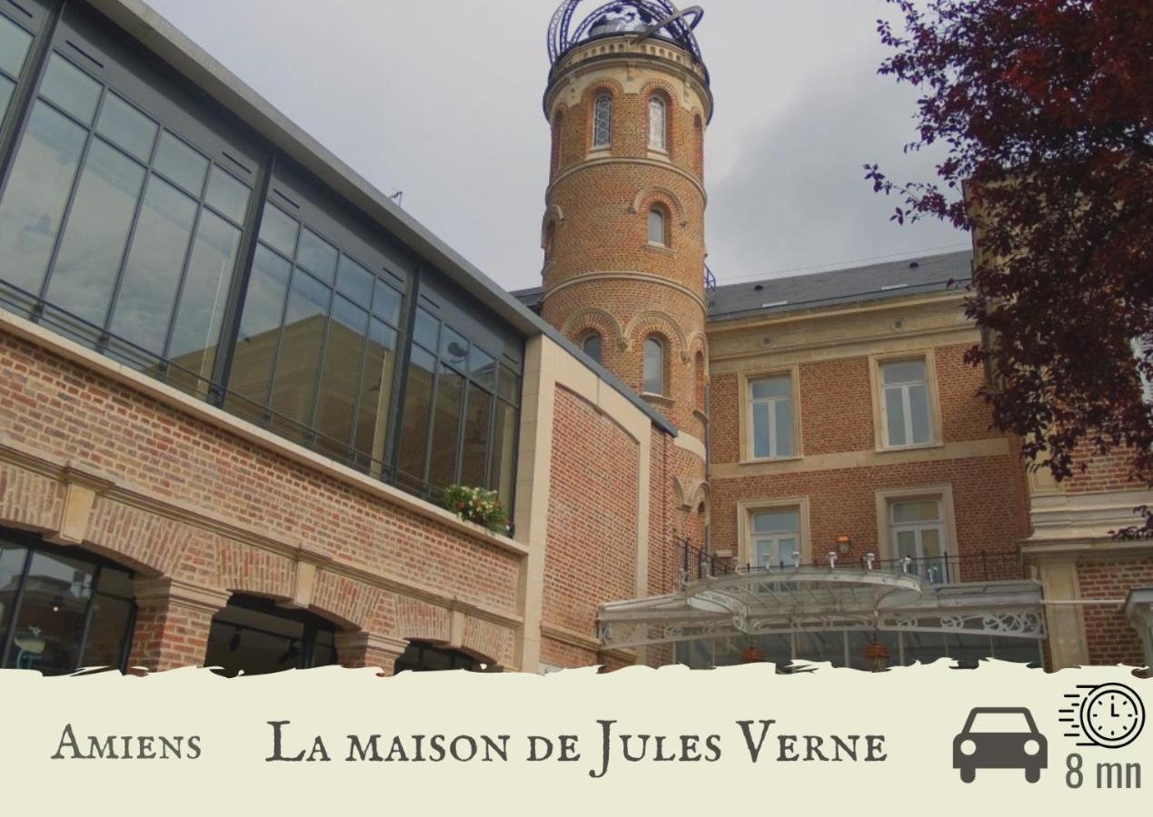 Le Chat D'Or - 35M2 - Terrasse - Bbq - Wifi Hd Amiens Esterno foto