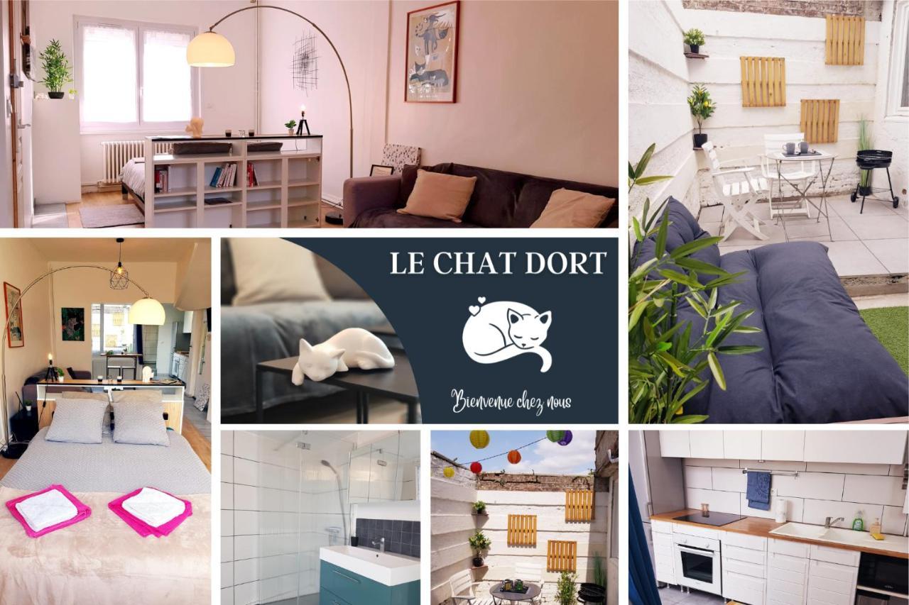 Le Chat D'Or - 35M2 - Terrasse - Bbq - Wifi Hd Amiens Esterno foto